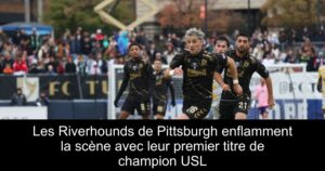 Les Riverhounds de Pittsburgh enflamment la scène avec leur premier titre de champion USL