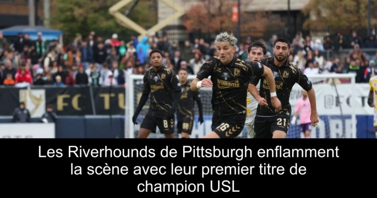Les Riverhounds de Pittsburgh enflamment la scène avec leur premier titre de champion USL