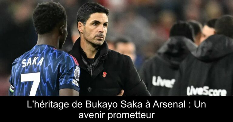 L'héritage de Bukayo Saka à Arsenal : Un avenir prometteur