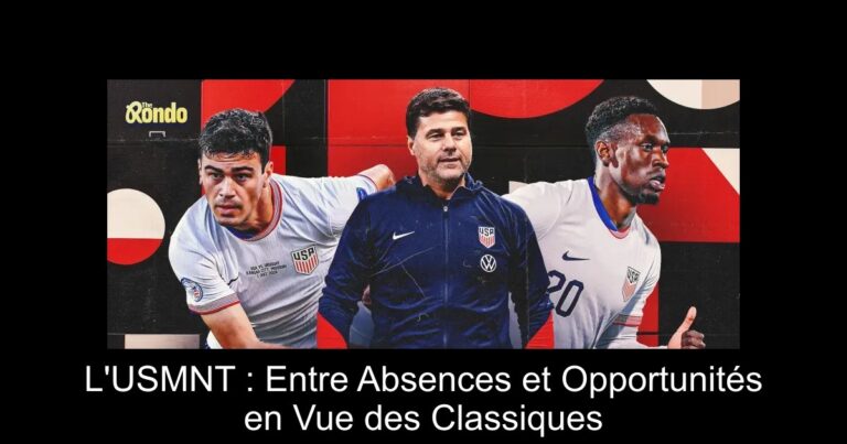 L'USMNT : Entre Absences et Opportunités en Vue des Classiques