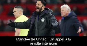 Manchester United : Un appel à la révolte intérieure