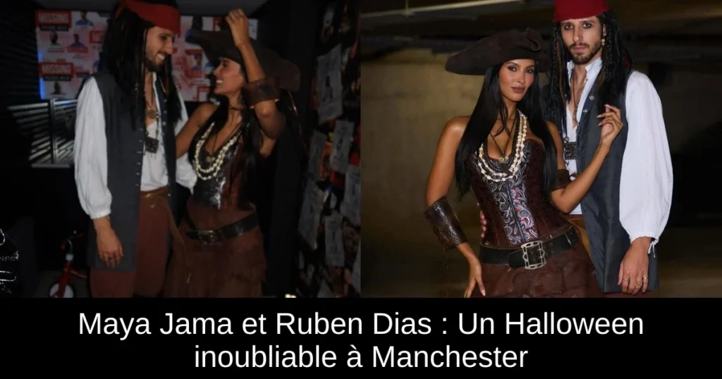 Maya Jama et Ruben Dias : Un Halloween inoubliable à Manchester