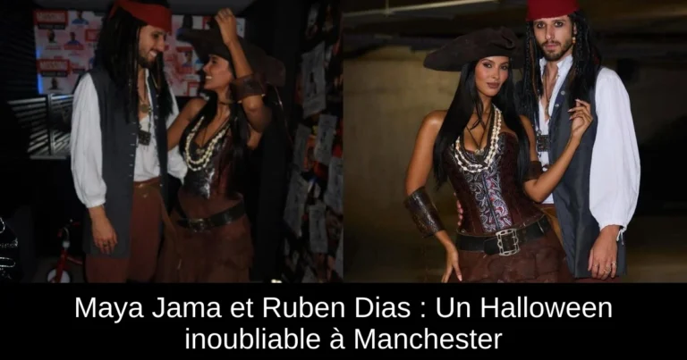 Maya Jama et Ruben Dias : Un Halloween inoubliable à Manchester