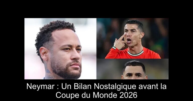 Neymar : Un Bilan Nostalgique avant la Coupe du Monde 2026