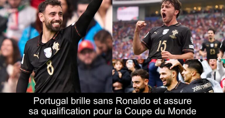 Portugal brille sans Ronaldo et assure sa qualification pour la Coupe du Monde