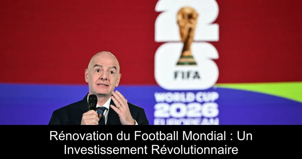 Rénovation du Football Mondial : Un Investissement Révolutionnaire