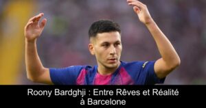 Roony Bardghji : Entre Rêves et Réalité à Barcelone