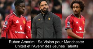 Ruben Amorim : Sa Vision pour Manchester United et l'Avenir des Jeunes Talents