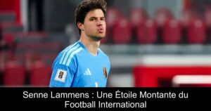 Senne Lammens : Une Étoile Montante du Football International