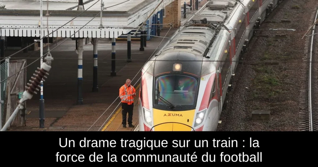 Un drame tragique sur un train : la force de la communauté du football