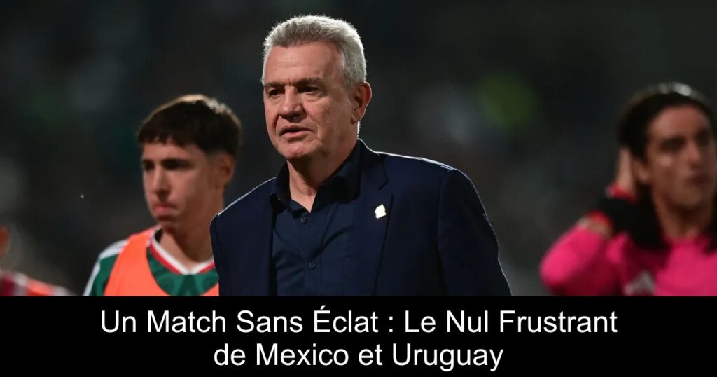 Un Match Sans Éclat : Le Nul Frustrant de Mexico et Uruguay