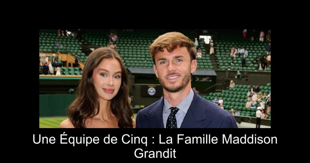 Une Équipe de Cinq : La Famille Maddison Grandit