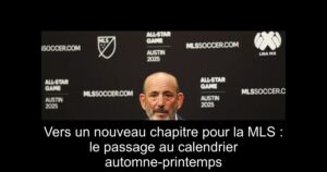 Vers un nouveau chapitre pour la MLS : le passage au calendrier automne-printemps