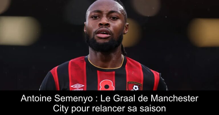 Antoine Semenyo : Le Graal de Manchester City pour relancer sa saison