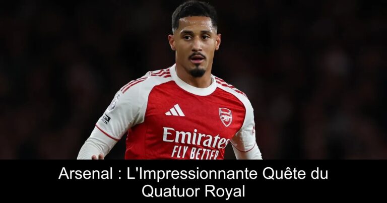Arsenal : L'Impressionnante Quête du Quatuor Royal