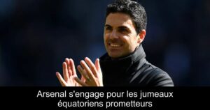Arsenal s&rsquo;engage pour les jumeaux équatoriens prometteurs