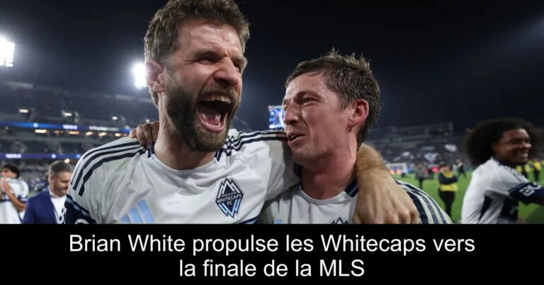 Brian White propulse les Whitecaps vers la finale de la MLS