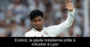 Endrick, la pépite brésilienne prête à s'illustrer à Lyon