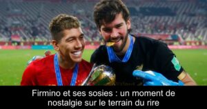 Firmino et ses sosies : un moment de nostalgie sur le terrain du rire