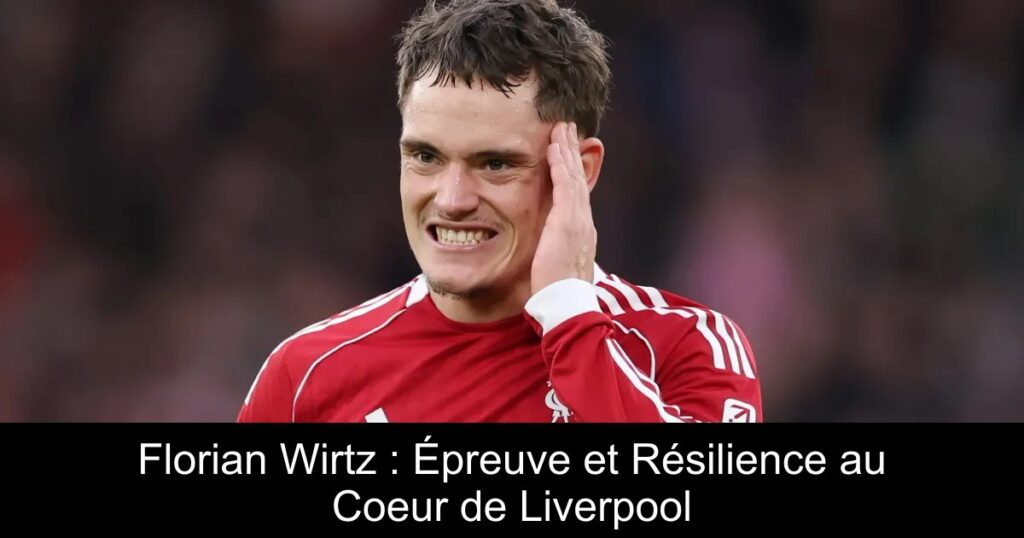 Florian Wirtz : Épreuve et Résilience au Coeur de Liverpool