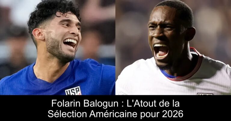 Folarin Balogun : L'Atout de la Sélection Américaine pour 2026