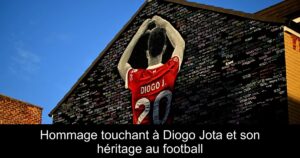 Hommage touchant à Diogo Jota et son héritage au football