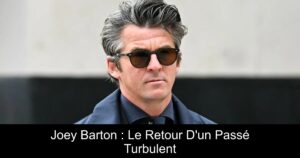 Joey Barton : Le Retour D'un Passé Turbulent