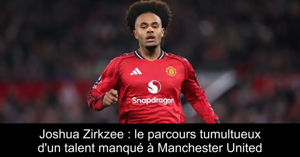 Joshua Zirkzee : le parcours tumultueux d'un talent manqué à Manchester United