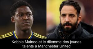 Kobbie Mainoo et le dilemme des jeunes talents à Manchester United