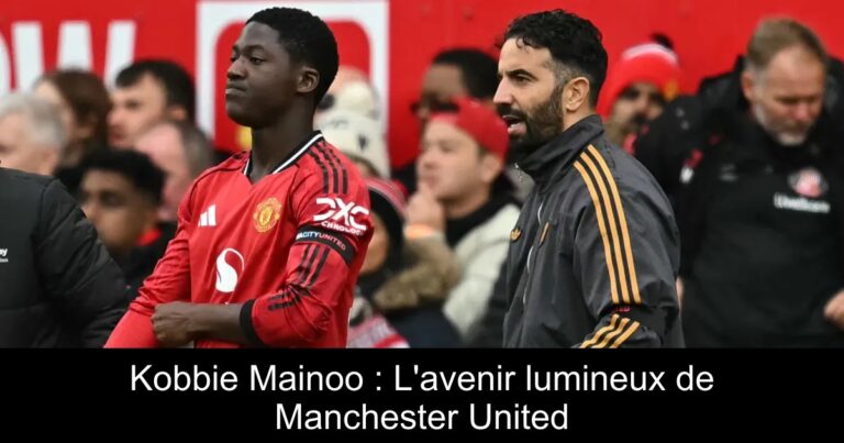 Kobbie Mainoo : L'avenir lumineux de Manchester United