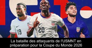 La bataille des attaquants de l'USMNT en préparation pour la Coupe du Monde 2026
