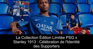 La Collection Édition Limitée PSG x Stanley 1913 : Célébration de l'Identité des Supporters