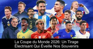 La Coupe du Monde 2026: Un Tirage Électrisant Qui Éveille Nos Souvenirs