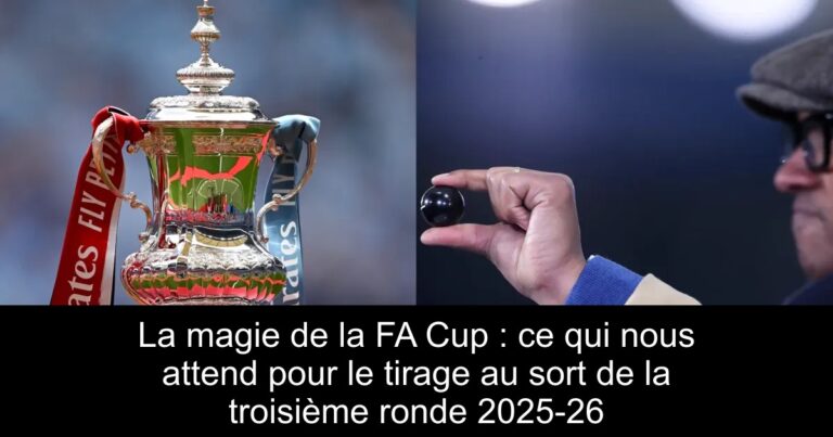 La magie de la FA Cup : ce qui nous attend pour le tirage au sort de la troisième ronde 2025-26