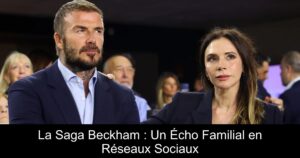 La Saga Beckham : Un Écho Familial en Réseaux Sociaux