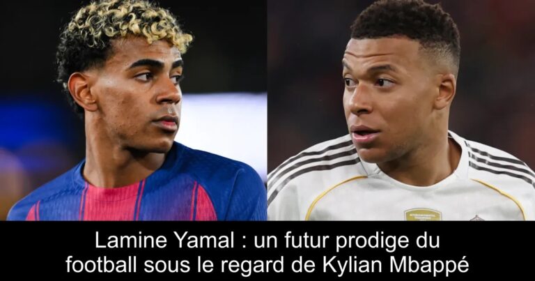 Lamine Yamal : un futur prodige du football sous le regard de Kylian Mbappé