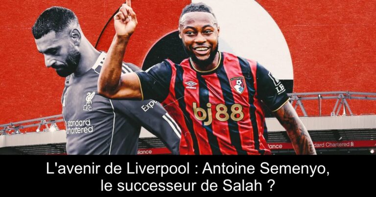 L'avenir de Liverpool : Antoine Semenyo, le successeur de Salah ?