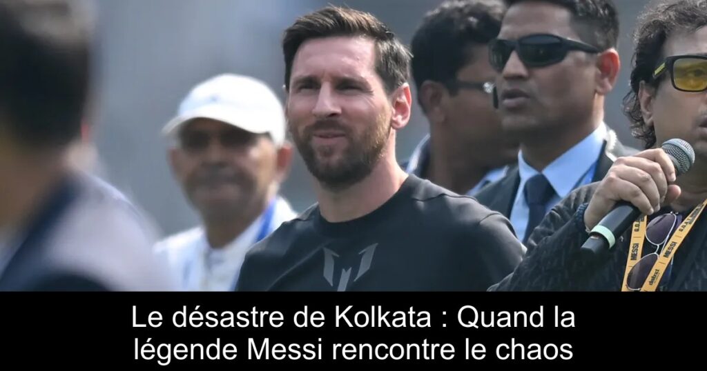 Le désastre de Kolkata : Quand la légende Messi rencontre le chaos