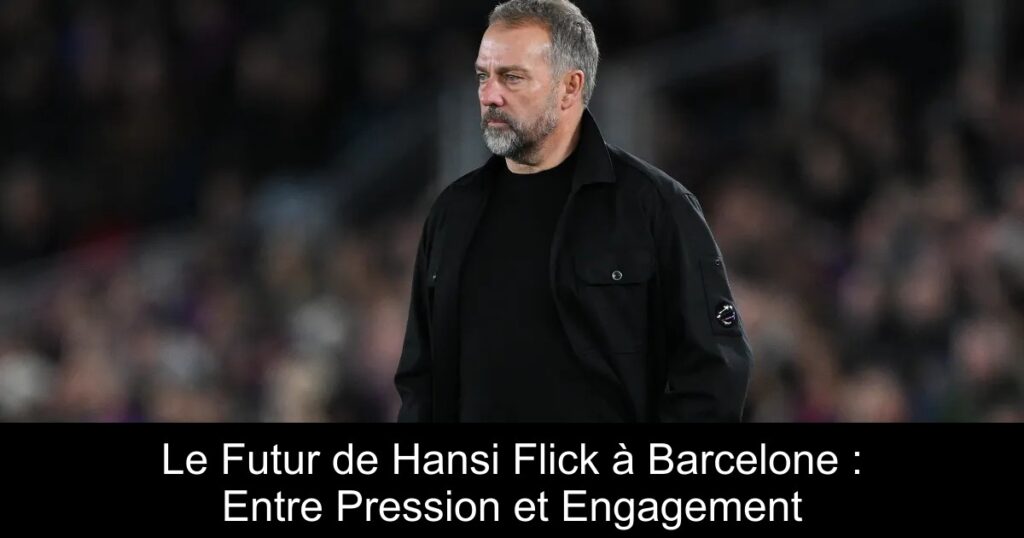 Le Futur de Hansi Flick à Barcelone : Entre Pression et Engagement