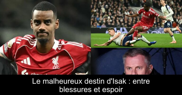 Le malheureux destin d'Isak : entre blessures et espoir