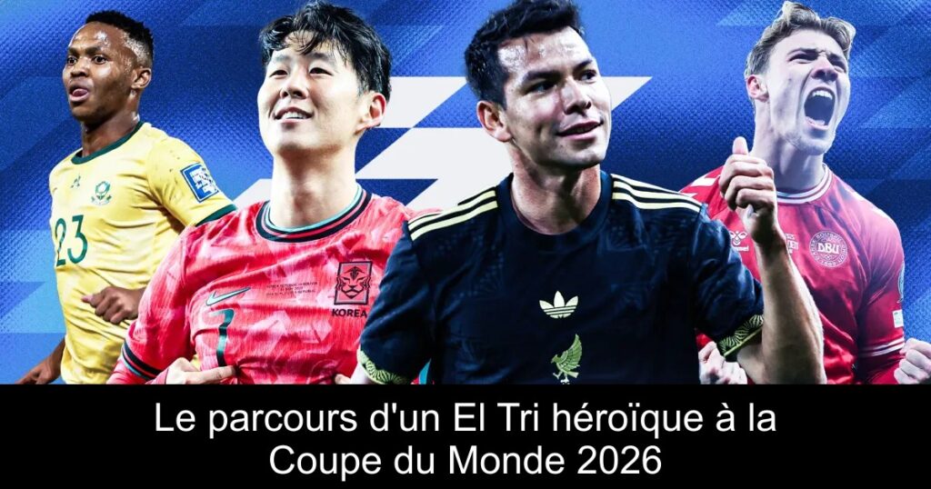 Le parcours d'un El Tri héroïque à la Coupe du Monde 2026