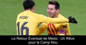 Le Retour Éventuel de Messi : Un Rêve pour le Camp Nou