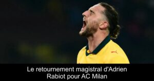 Le retournement magistral d'Adrien Rabiot pour AC Milan