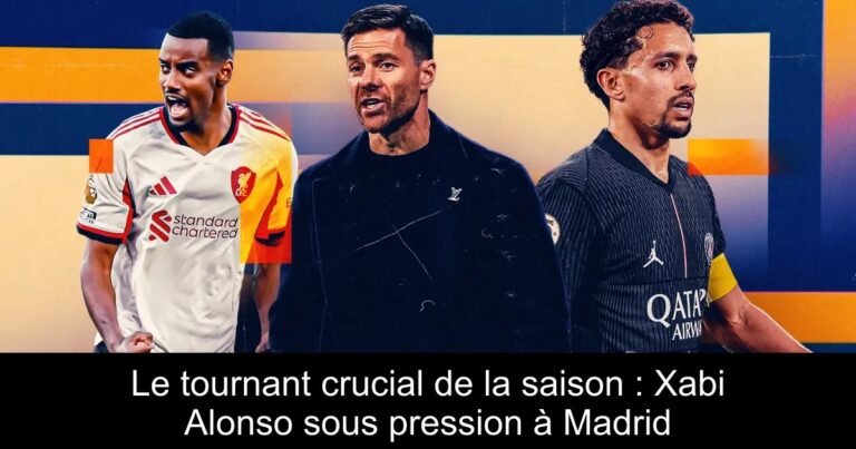 Le tournant crucial de la saison : Xabi Alonso sous pression à Madrid