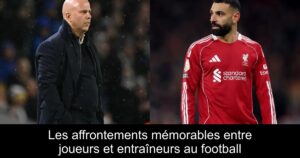 Les affrontements mémorables entre joueurs et entraîneurs au football
