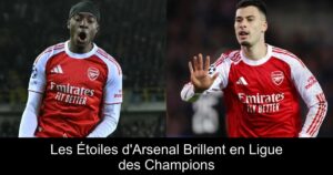 Les Étoiles d'Arsenal Brillent en Ligue des Champions