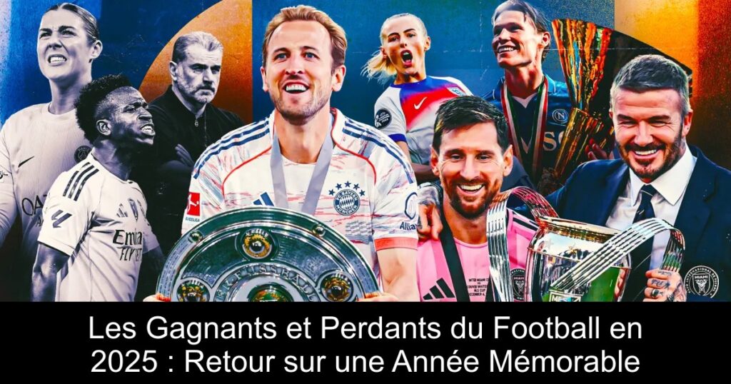 Les Gagnants et Perdants du Football en 2025 : Retour sur une Année Mémorable