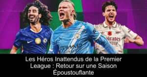 Les Héros Inattendus de la Premier League : Retour sur une Saison Époustouflante