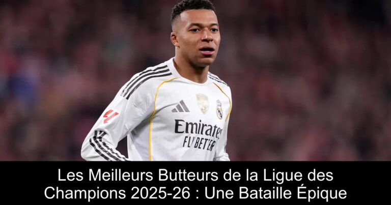 Les Meilleurs Butteurs de la Ligue des Champions 2025-26 : Une Bataille Épique