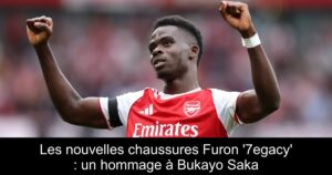 Les nouvelles chaussures Furon &lsquo;7egacy&rsquo; : un hommage à Bukayo Saka